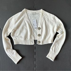 Cute Urban Outfitters Cropped Cardigan Top